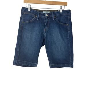 Levi’s 545 Jean Bermuda Shorts Women’s 8 Mid Rise Stretch Y2K Classic Denim